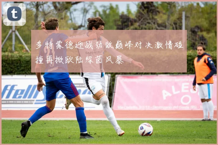 多特蒙德迎战劲敌巅峰对决激情碰撞再掀欧陆绿茵风暴